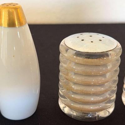 2 Sets Vintage Salt & Pepper Shakers, Continental China Germany