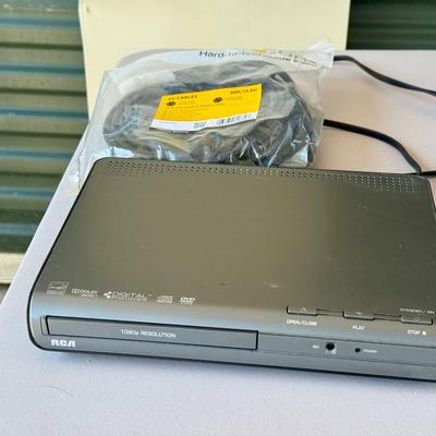 RCA DRC277-A DVD player with HDMI output & Cord