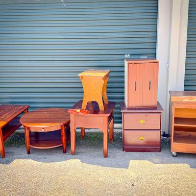 Wood Furniture Side Table Mix 