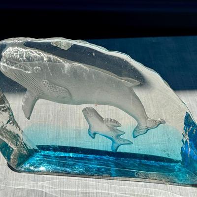 Art Glass Whale