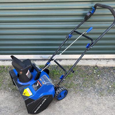 SnowJoe Blue Snow Blower Snow Thrower