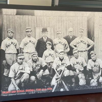 1920s Palmer MA Baseball Team Photo - former Friendly’s Decor