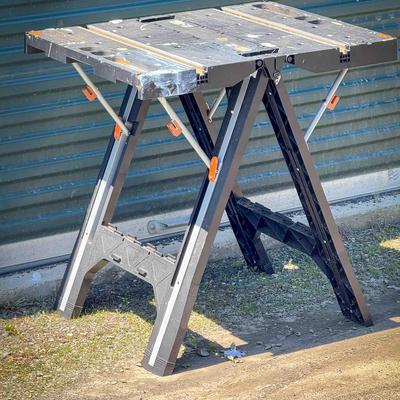 iWORX Pegasus Folding Work Bench & Saw Horse