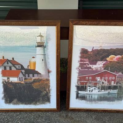 (2) Friendlys Ice Cream Signs 