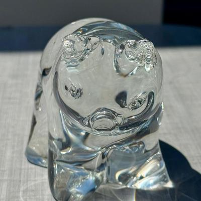 Glass Polar Bear