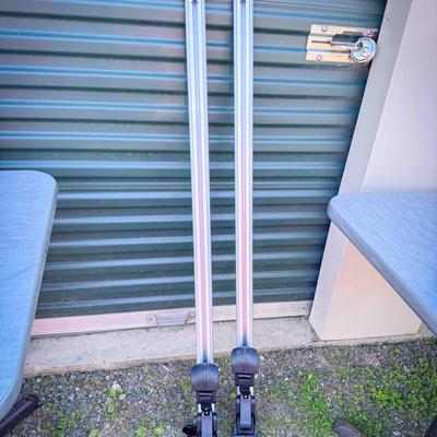 (2) Universal Roof Rack Crossbars – Approx. 50"