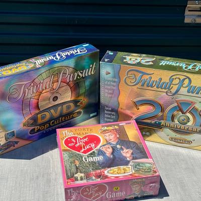I Love Lucy & Trivial Pursuit Games