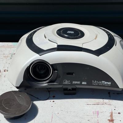Optoma MovieTime DV10 DLP Digital DVD Projector