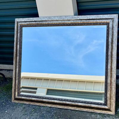 Large Beveled Mirror