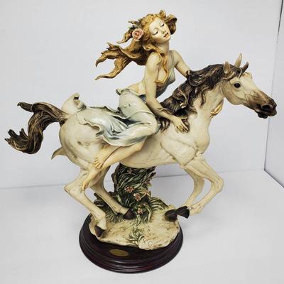 Giusseppe Armani “Liberty” Figurine - Signed & Numbered Limited Edition 15”h