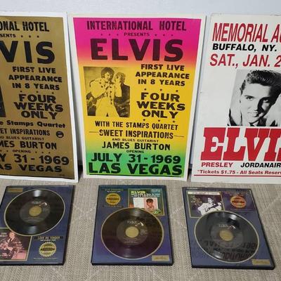 Elvis Presley RIAA Records: Love Me Tender #4/90, Heartbreak Hotel 7/90, Blue Christmas 25/90 + More