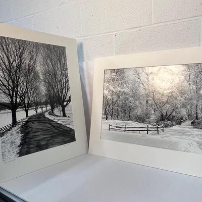 Chuck Bress Photography - Winter Landscapes - Matted 24X20” & 20X24”
