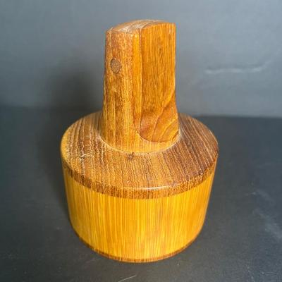 Dansk Teak & Bamboo “Screwdriver” Pepper Mill Designed By Jens Quistgaard