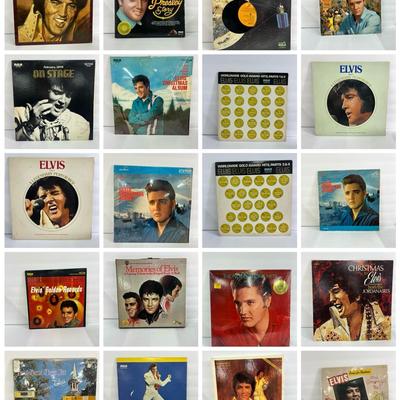 Vintage Vinyl Records: Elvis Presley Lot 2