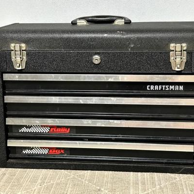Craftsman Rally Box Tool Chest With Contents - 20.5x9x14”