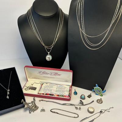 Sterling Silver Jewelry - Marked Or Tested