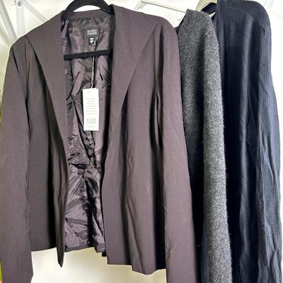 Eileen Fisher Clothing - Blazer (New W/ Tags), Cashmere Sweater & Cardigan - (S)