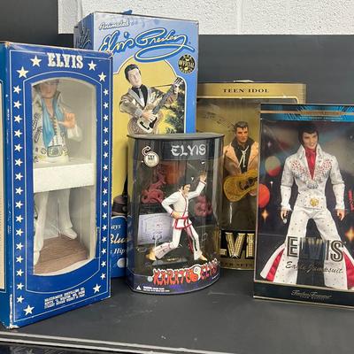 Vintage Elvis Presley Figurines – In Original Boxes