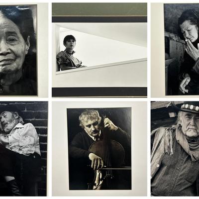 Chuck Bress Photography: Black & White Portraits, Matted 16x20”
