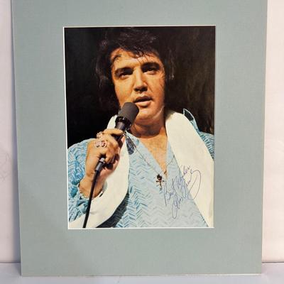 Elvis Presley Photos With Autographs - No COAs