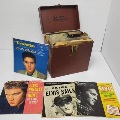 Vintage Elvis Presley RCA Victor 45 RPM Record Collection – Approx. 25 – Lot 1