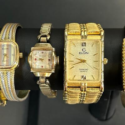 Women's Watches: Benrus, Elgin, Citizen, Pierre Cardin