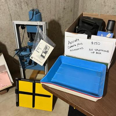 Army camera, photo enlarger