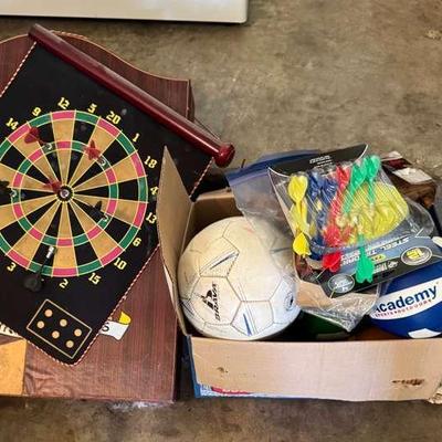 Assorted Sports and Recreation Equipment – Franklin, Rawlings, EastPoint