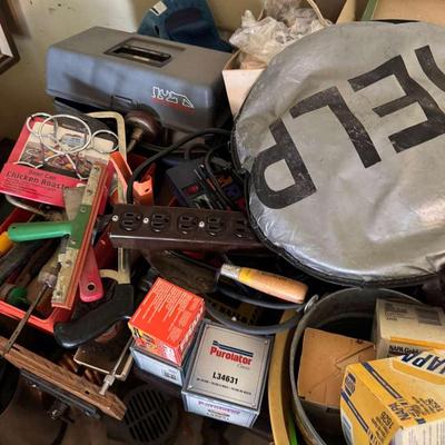 Garage Tools and Electrical Supplies