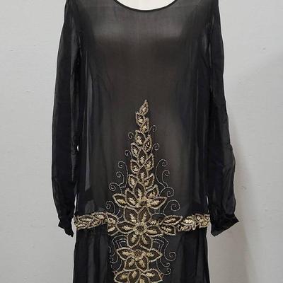 Antique Beaded Dress (WH3)