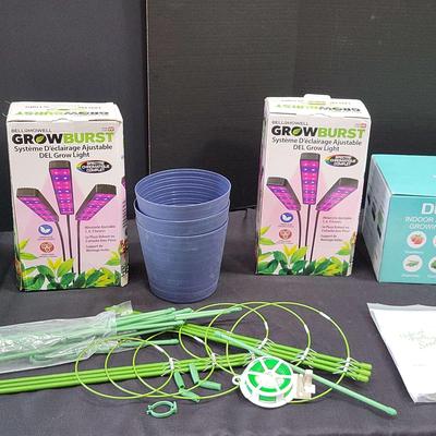 Hydroponic Growing System & Grow Lights (WH7)