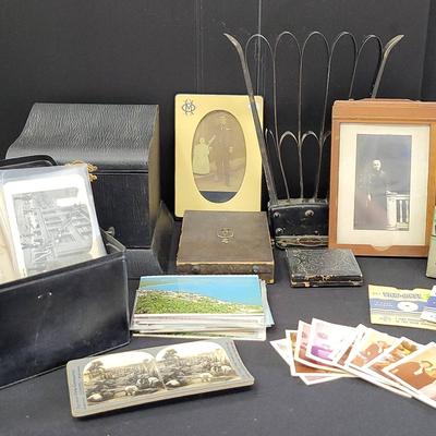 Antique Collar, Cuff, & Jewelry Box + (WH9)