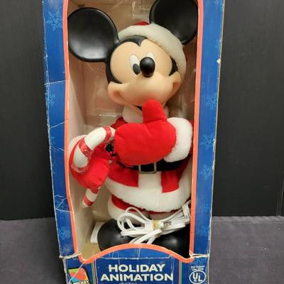 Santa's Best Animated Mickey Figure (WH1)