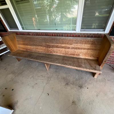 Wooden Bench
