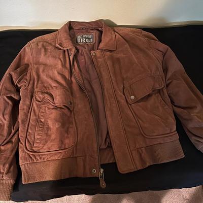 Brown Leather Coat