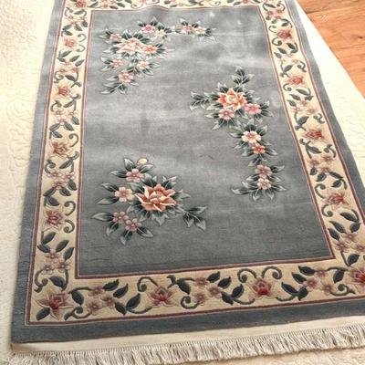 Chinese aubusson wool rug