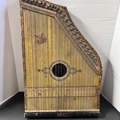 Antique Menzehauer #2 Guitar Zither 1894 Instrument 