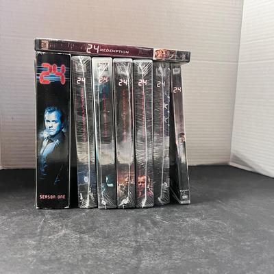 DVD Lot “24” 7 Seasons & 24 Redemption 