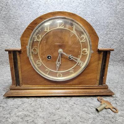 Mid century franz hermle mantel clock