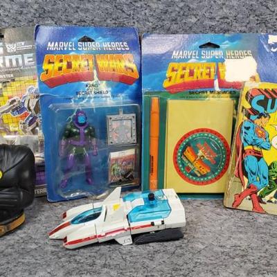 1980s toys novelties, superman comic book