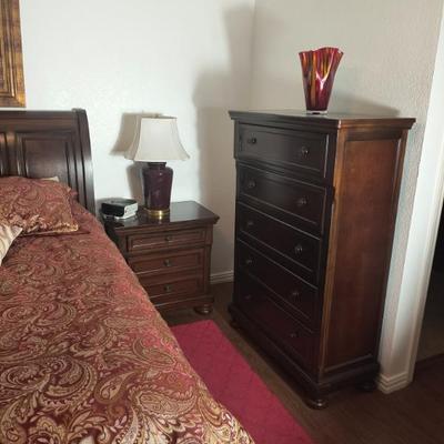 Solid wood bedroom furniture