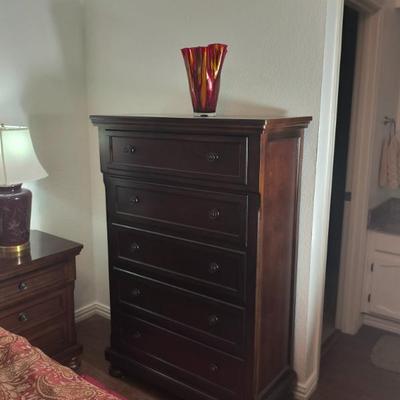 Solid-wood bedroom furniture