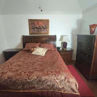 Solid wood bedroom furniture
