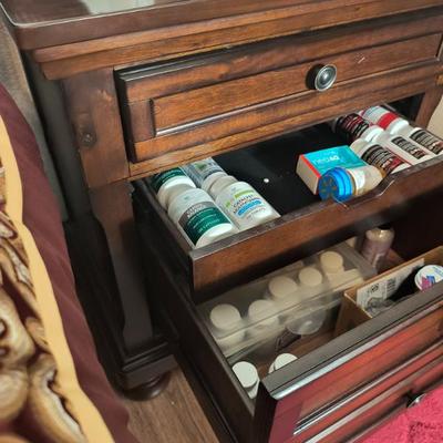 Solid wood bedroom furniture