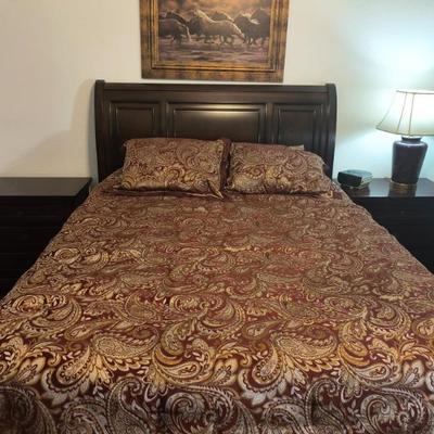 Solid wood bedroom furniture
