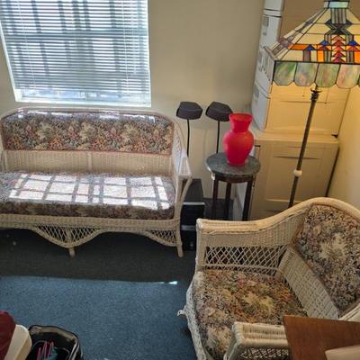 Antique wicker