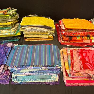 Shop204: Assorted Med/Sm Cotton Fabric Remnants 