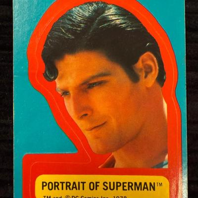 Lot 20: Superman Trading Cards