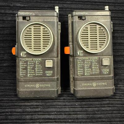 Lot 21: Vintage General Electric Walkie Talkies
