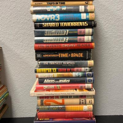 Hardcover Sci-Fi Anthologies & Short Story Collection Lot – Edited by the Greats